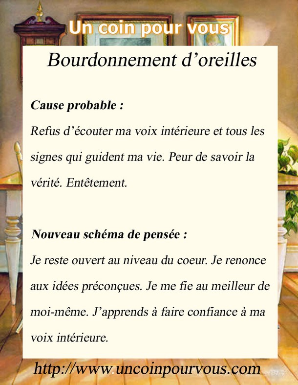 Métaphysique, Bourdonnement d'oreilles, http://www.uncoinpourvous.com