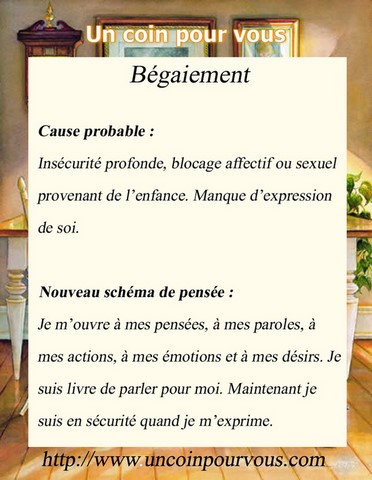 Métaphysique, Bégaiement, http://www.uncoinpourvous.com