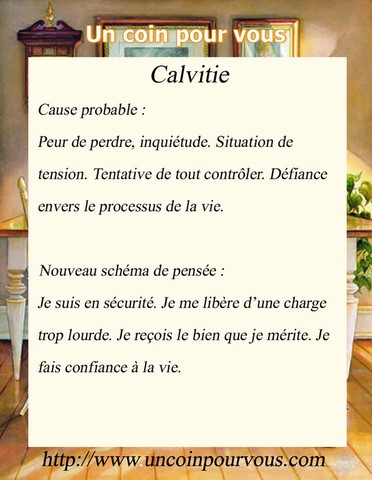 Métaphysique, Calvitie, http://www.uncoinpourvous.com
