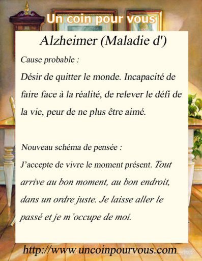 Mtaphysique, Alzheimer, http://www.uncoinpourvous.com
